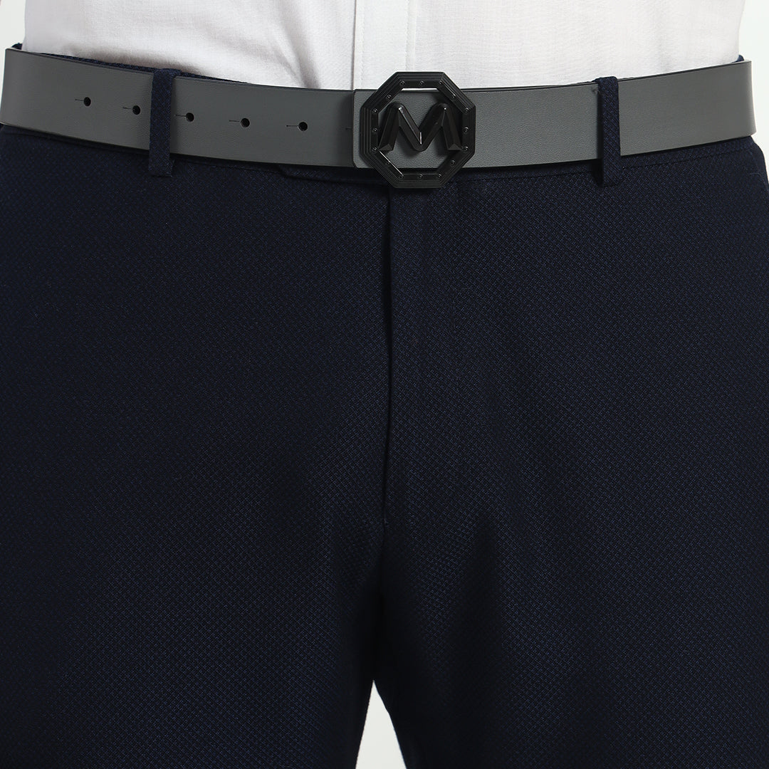 Face to Face Reversible Leather Belt with Signature Midas Buckle