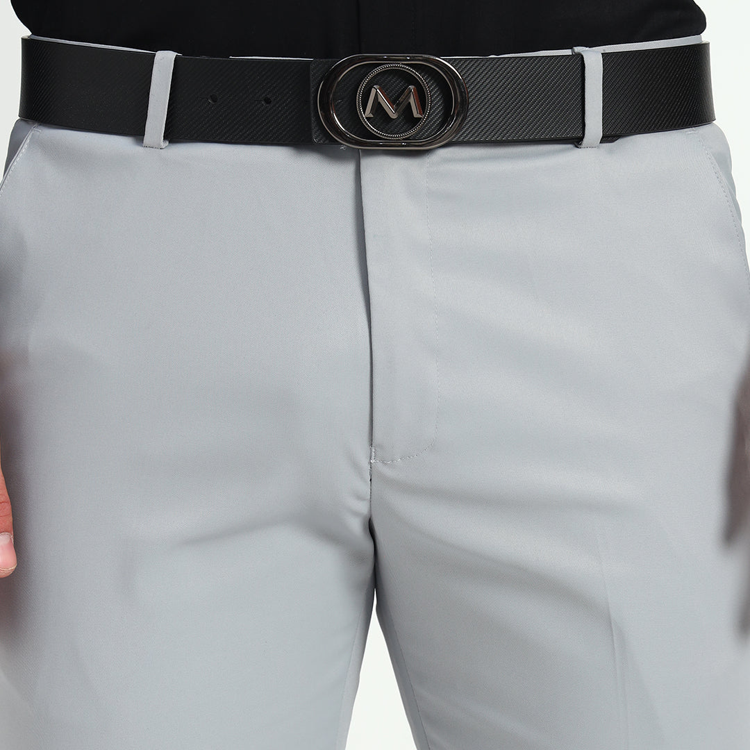 Face to Face Reversible Leather Belt with Midas Signature Buckle