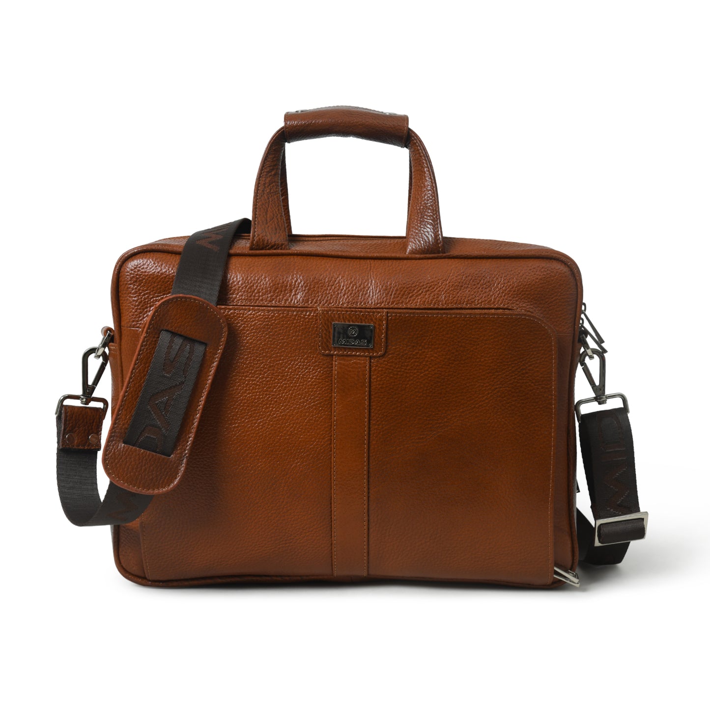 Midas Leather Travel Laptop Bag