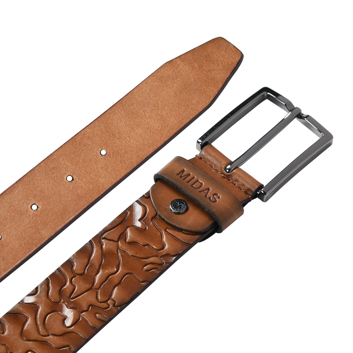 Midas Casual Leather Belt