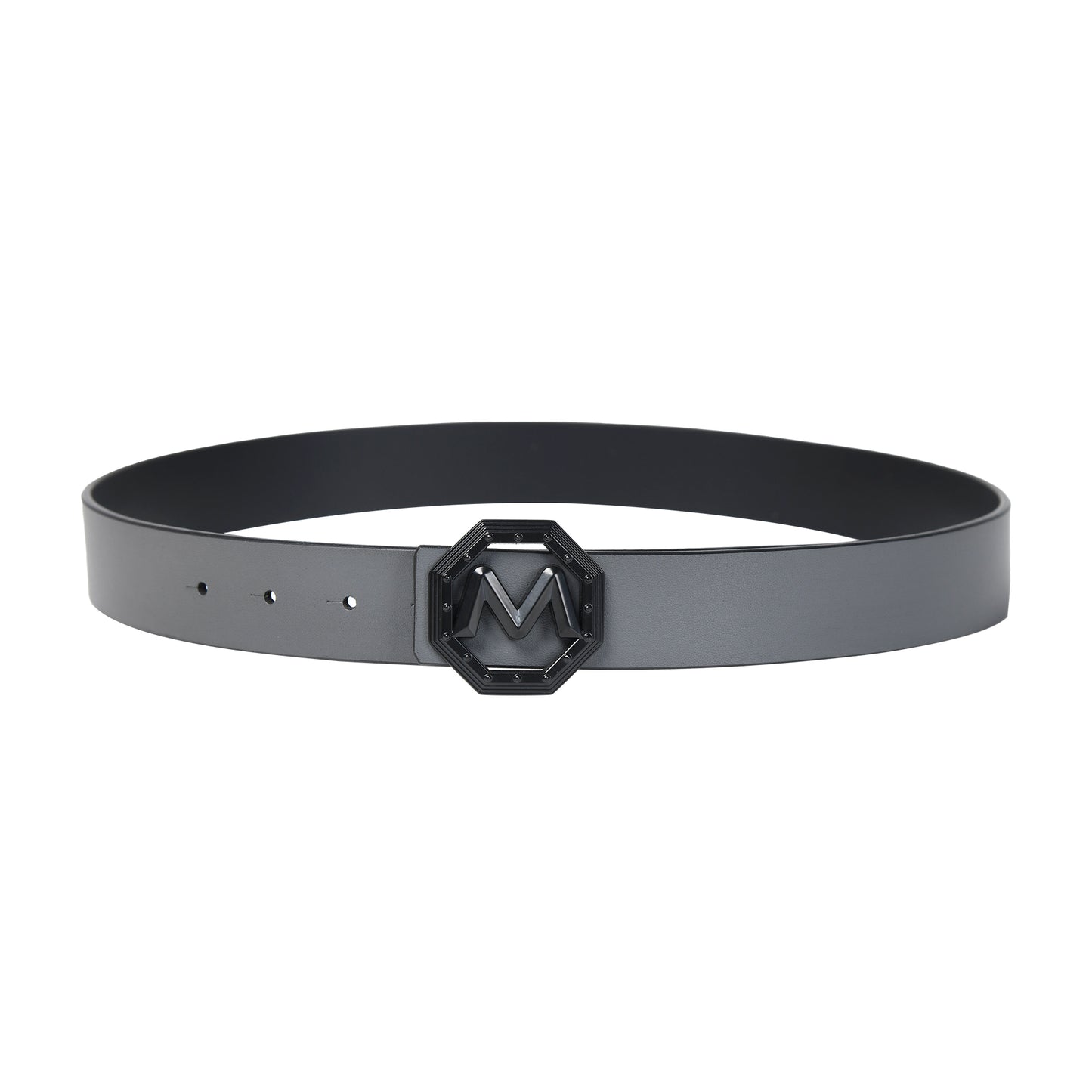 Face to Face Reversible Leather Belt with Signature Midas Buckle
