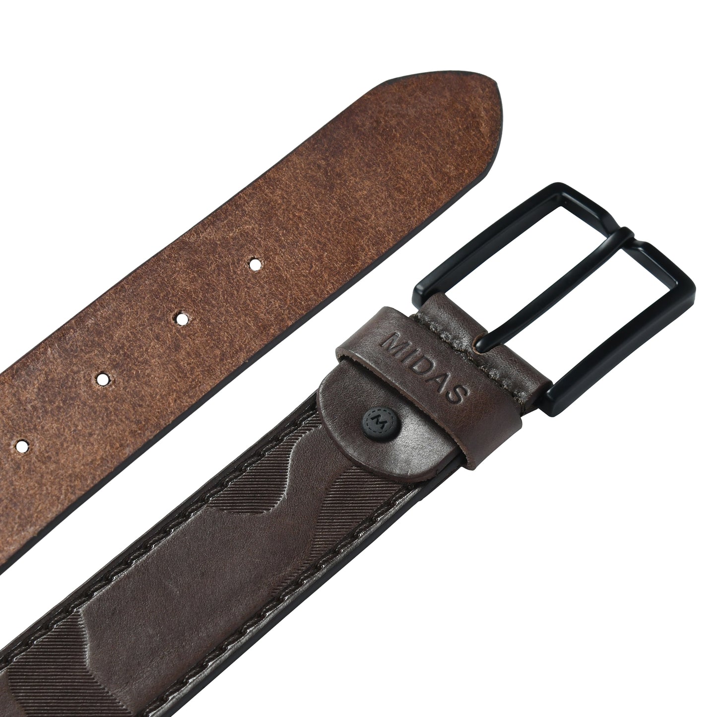 Midas Casual Leather Belt