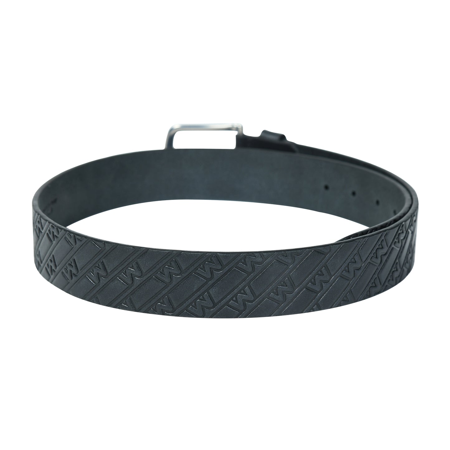 Midas Casual Belt with Signature M Pattern Emboss