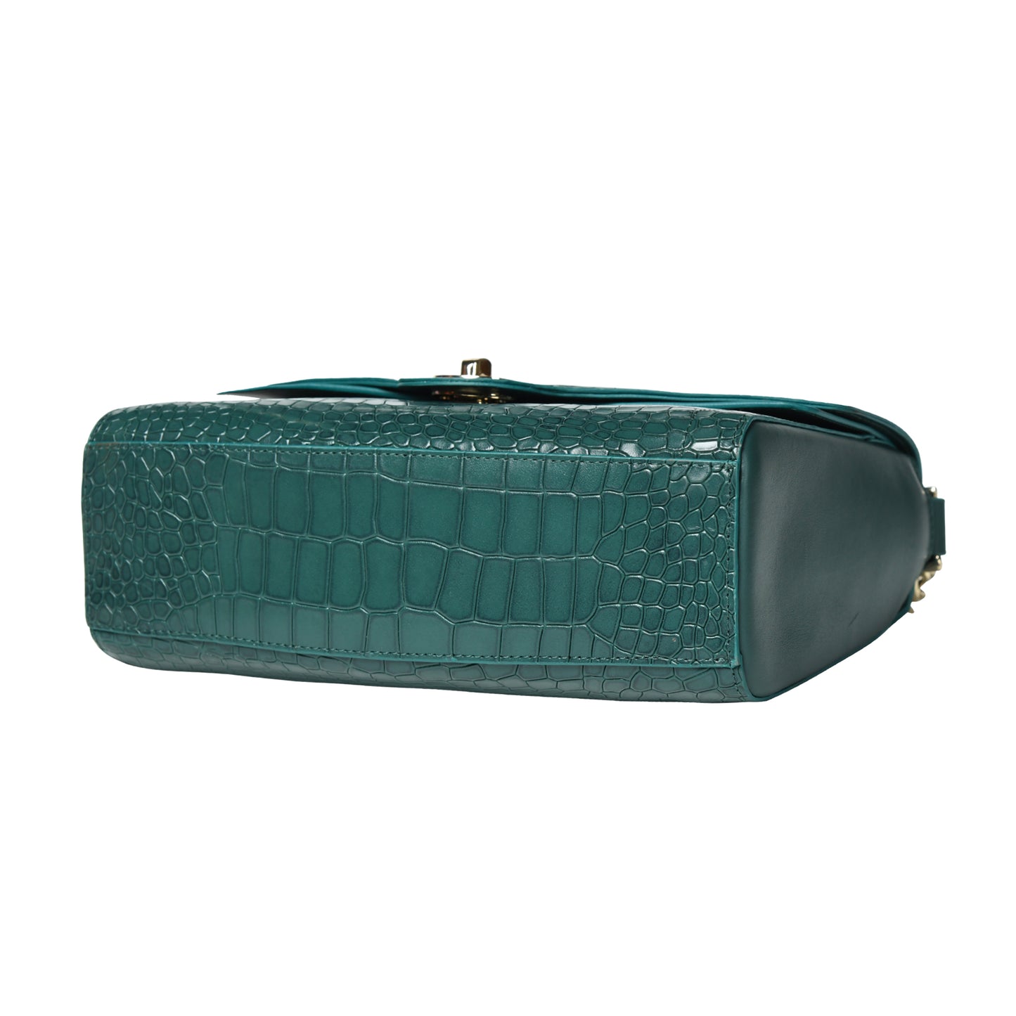 Women Crocodile Texture Leather Sling Bag