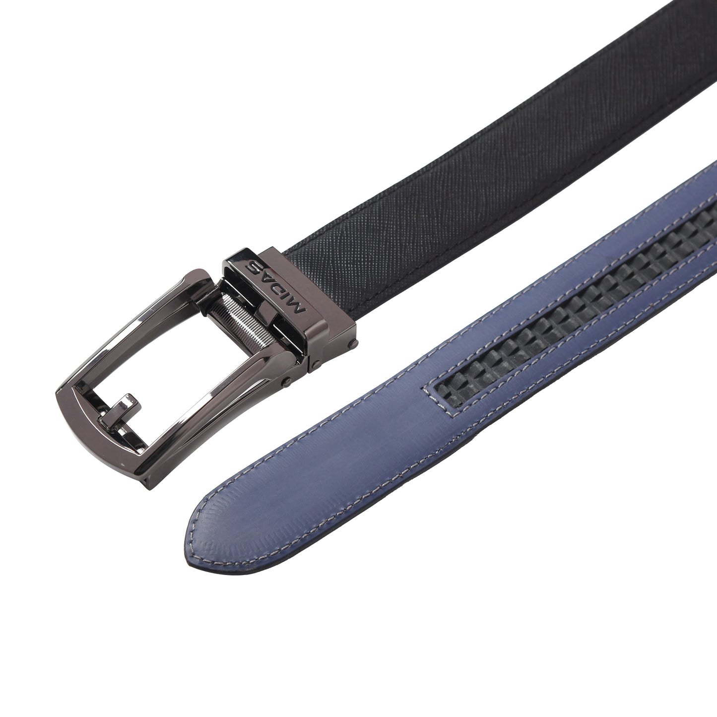 No Hole Leather Belt