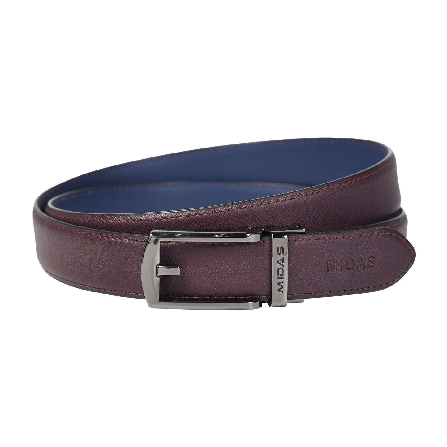 No Hole Leather Belt