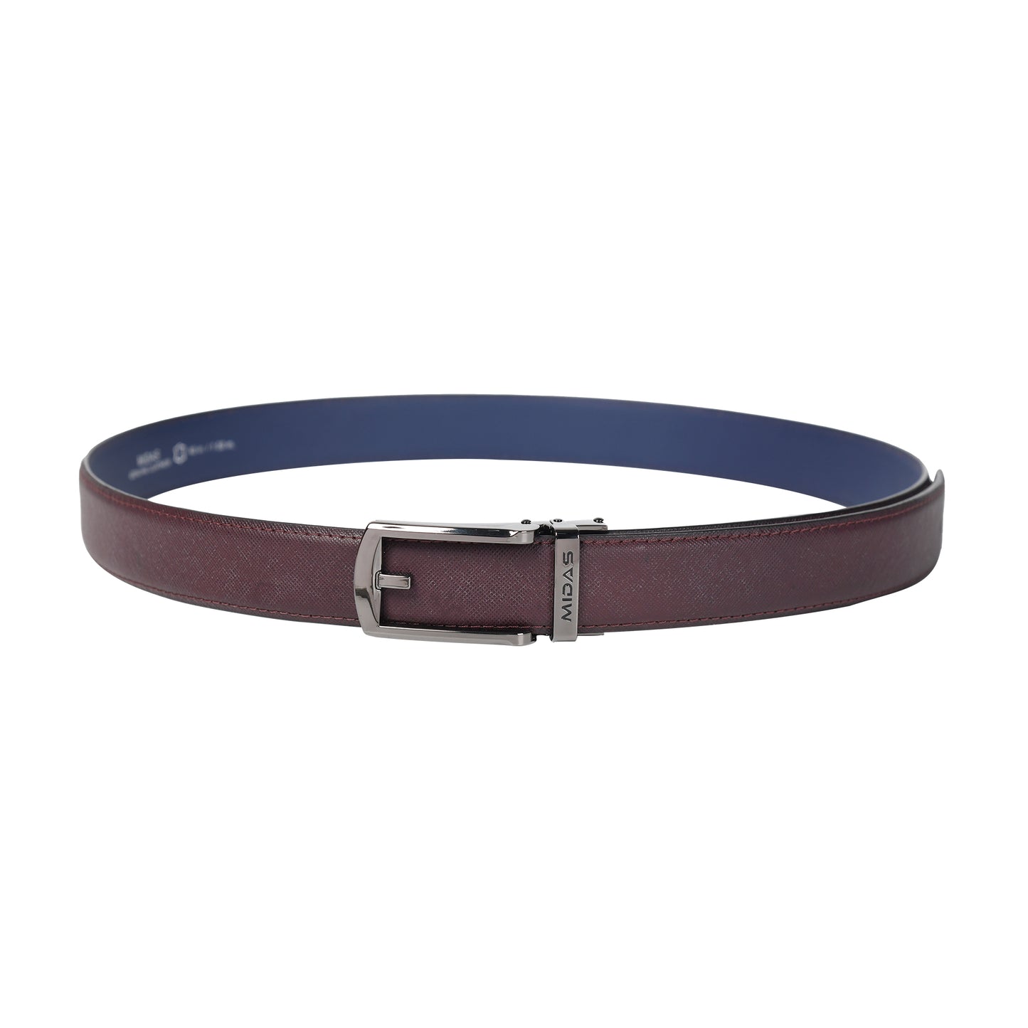 No Hole Leather Belt