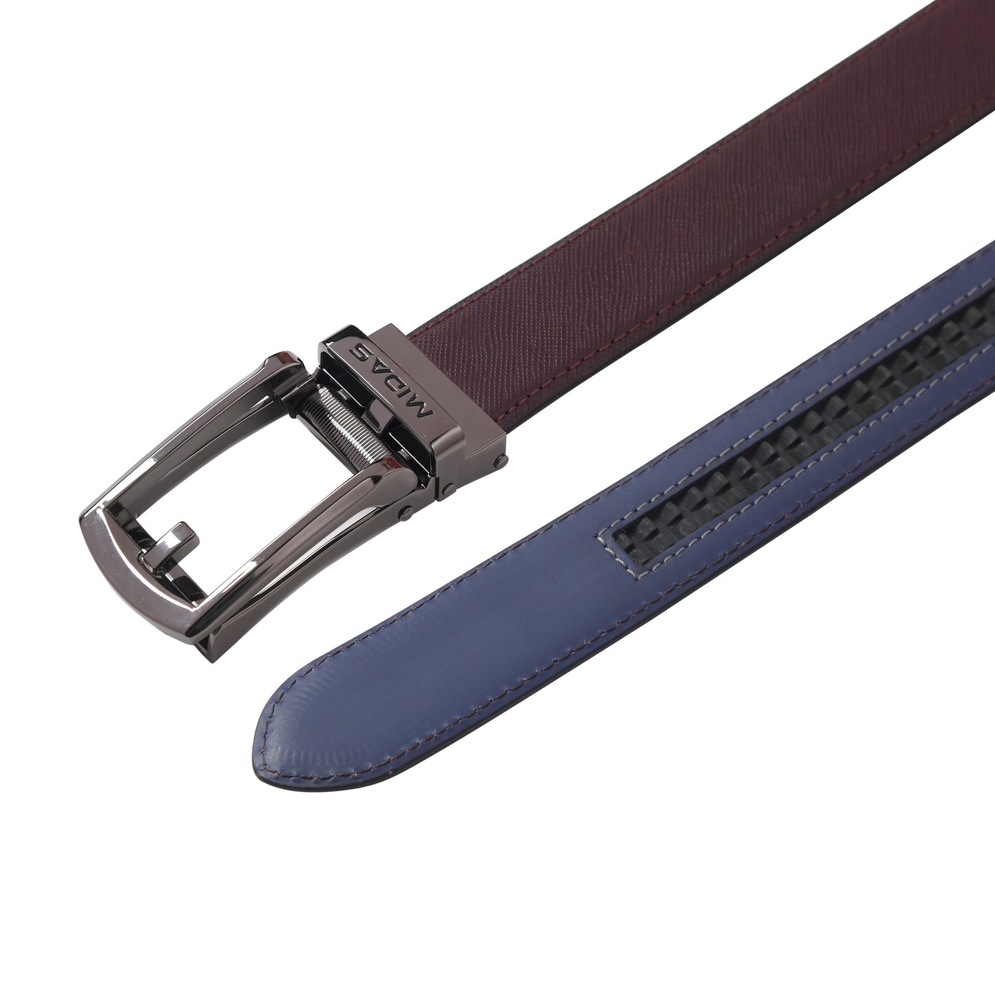 No Hole Leather Belt