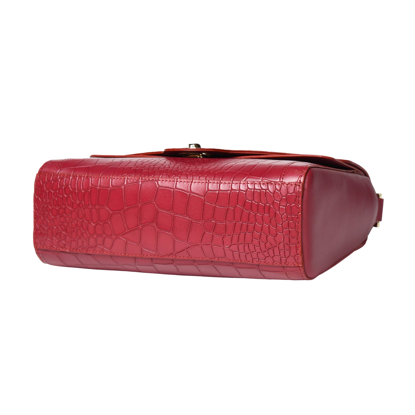 Women Crocodile Texture Leather Sling Bag