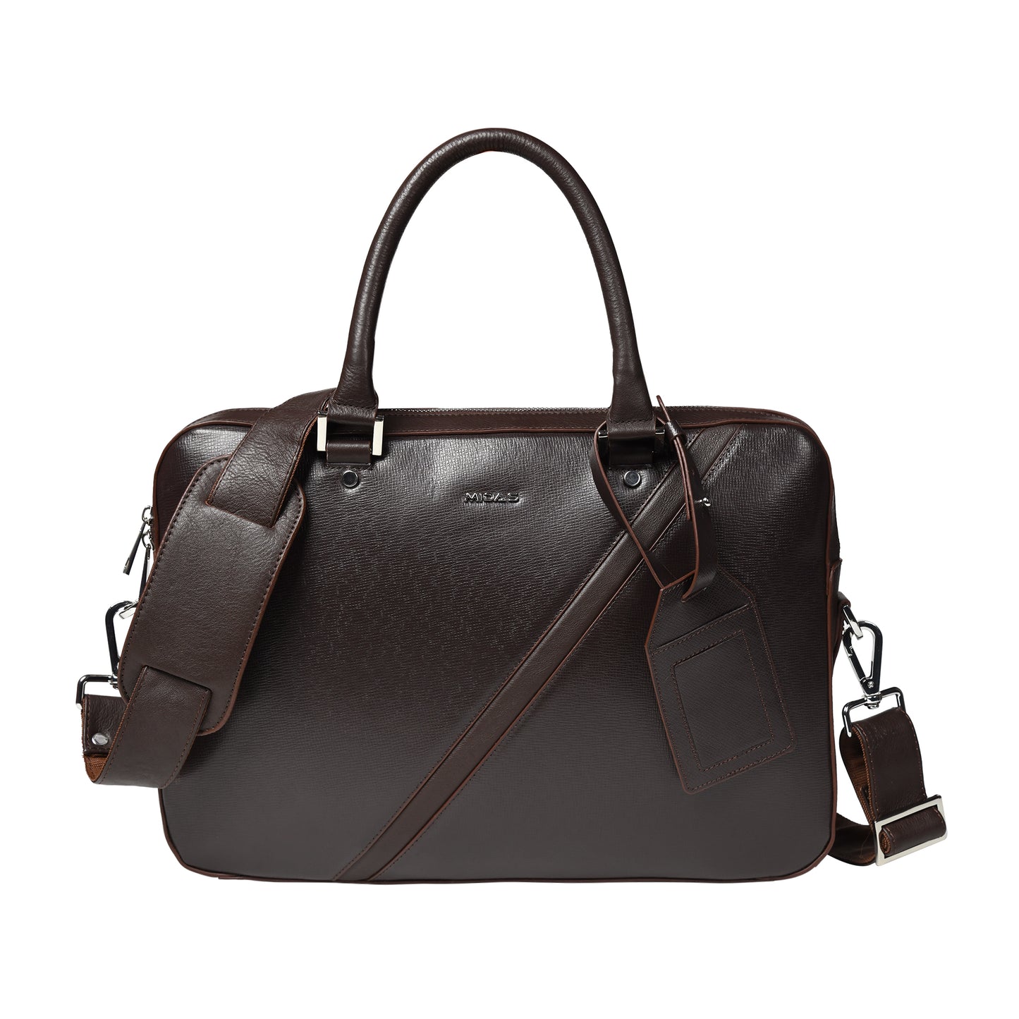 Men Leather Sleek Laptop Bag