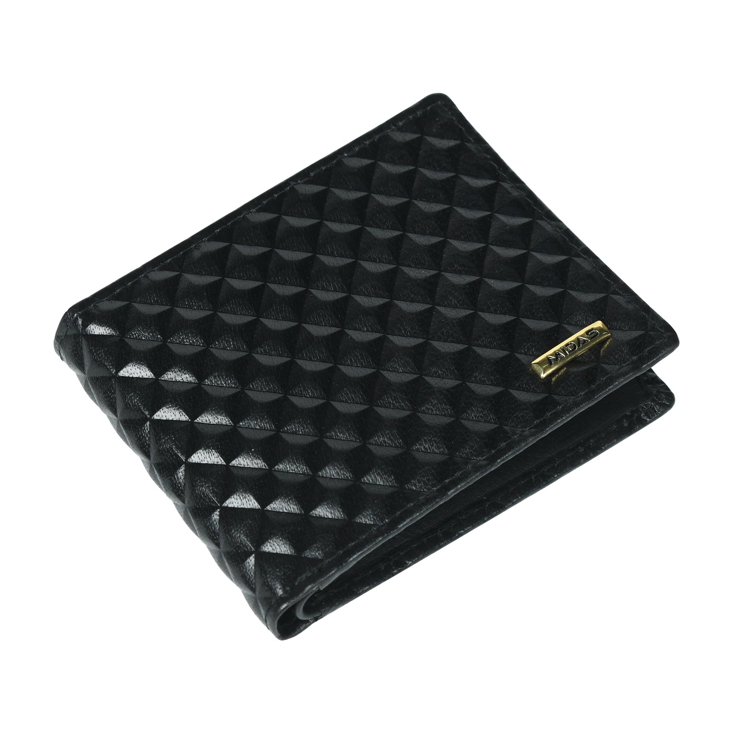 Men & Women Leather Wallet Square Box Design Gift Pack