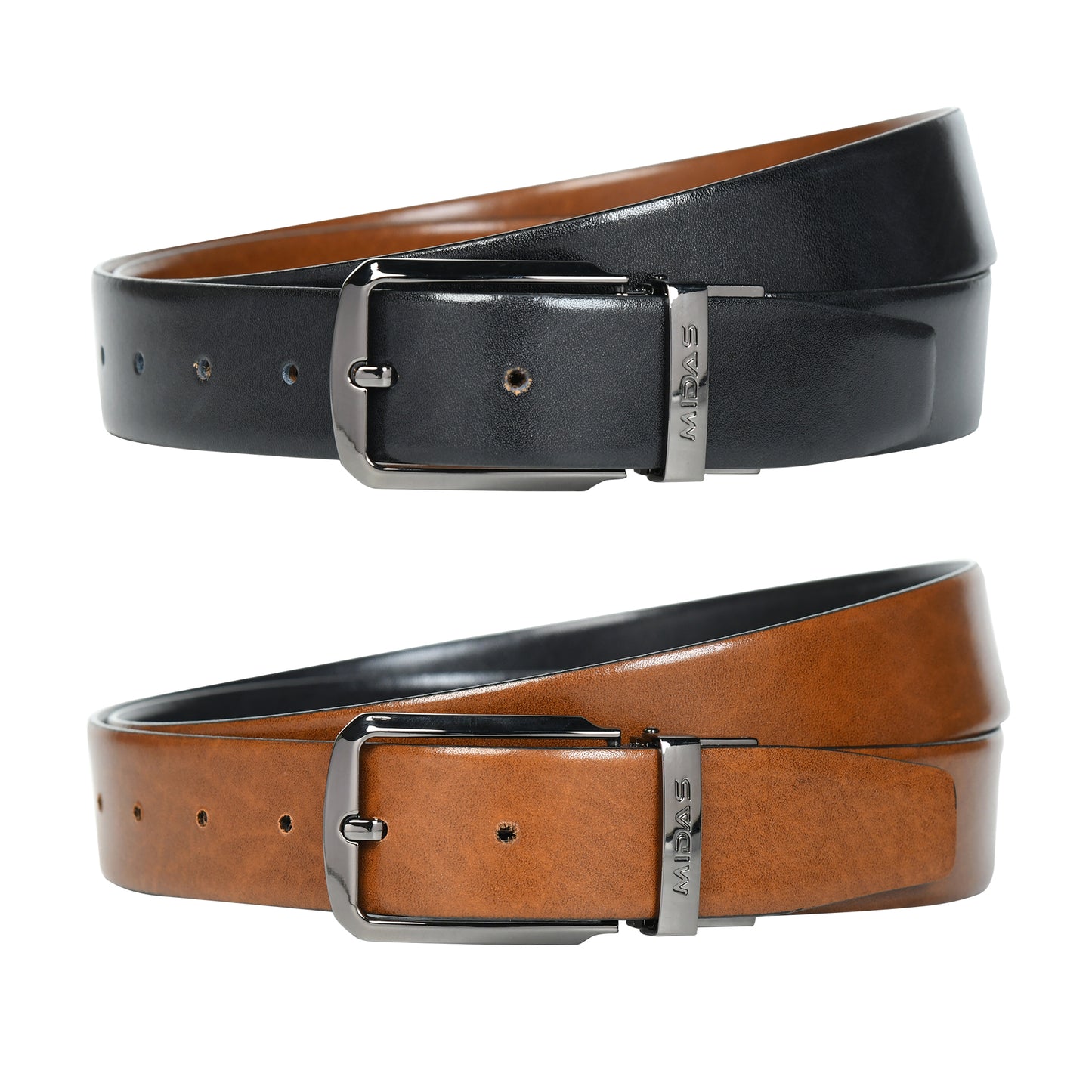 Men’s Belt & Wallet Premium Leather Combo Gift Pack