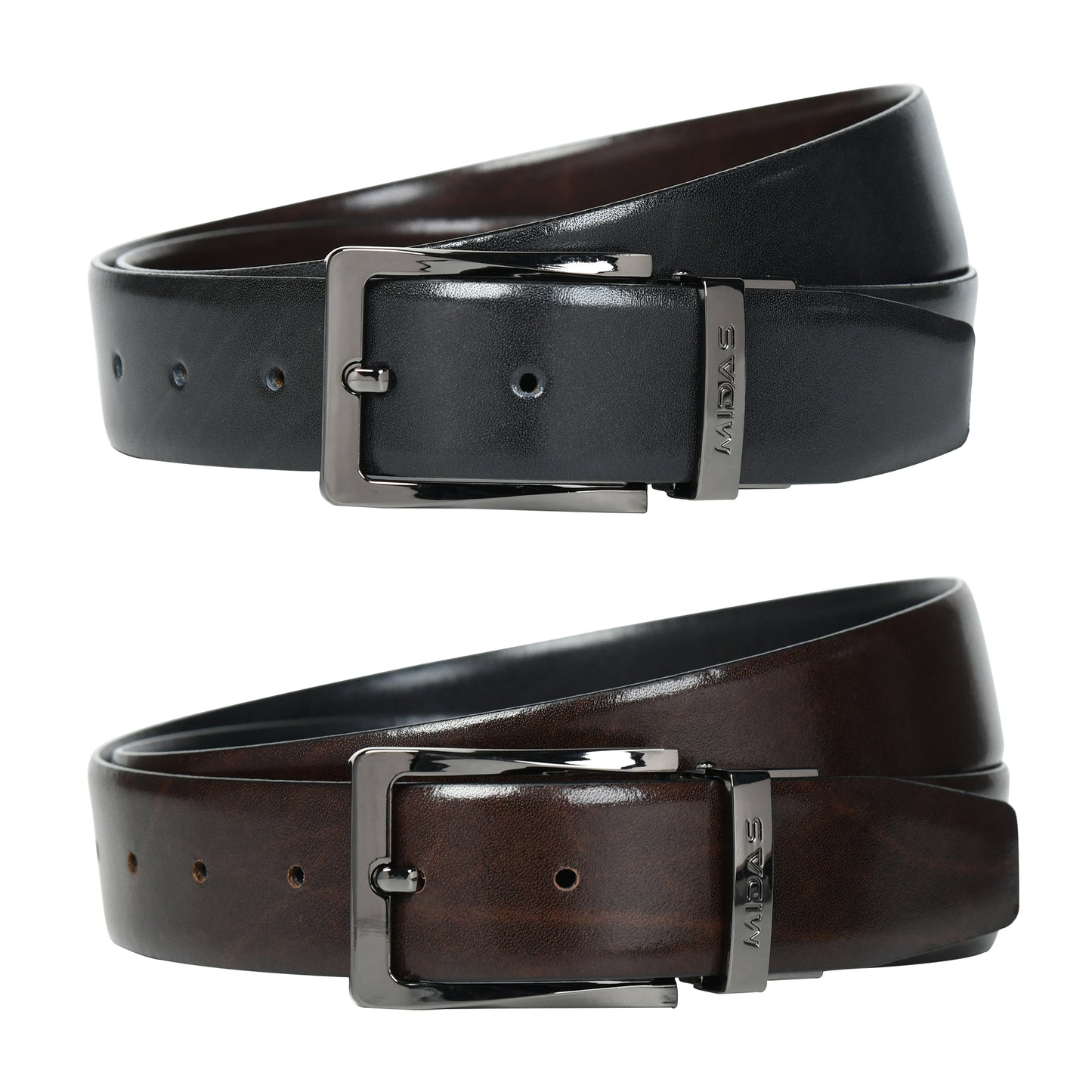 Men’s Belt & Wallet Premium Leather Combo Gift Pack