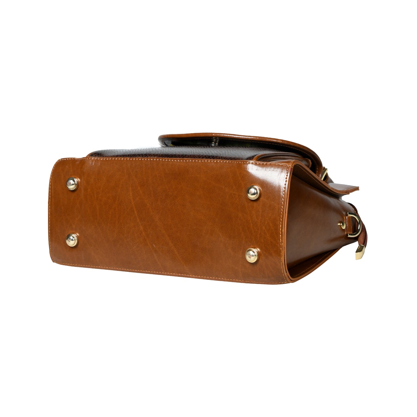 Ladies Premium Leather Hard Handbag