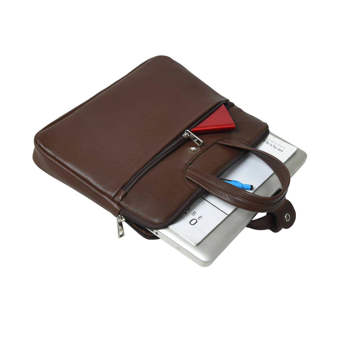 Premium Leather iPad and Laptop Bag