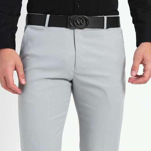 Face to Face Reversible Leather Belt with Midas Signature Buckle