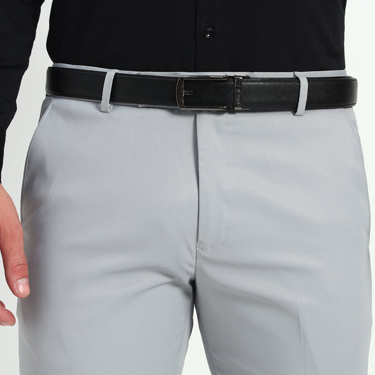 No Hole Leather Belt