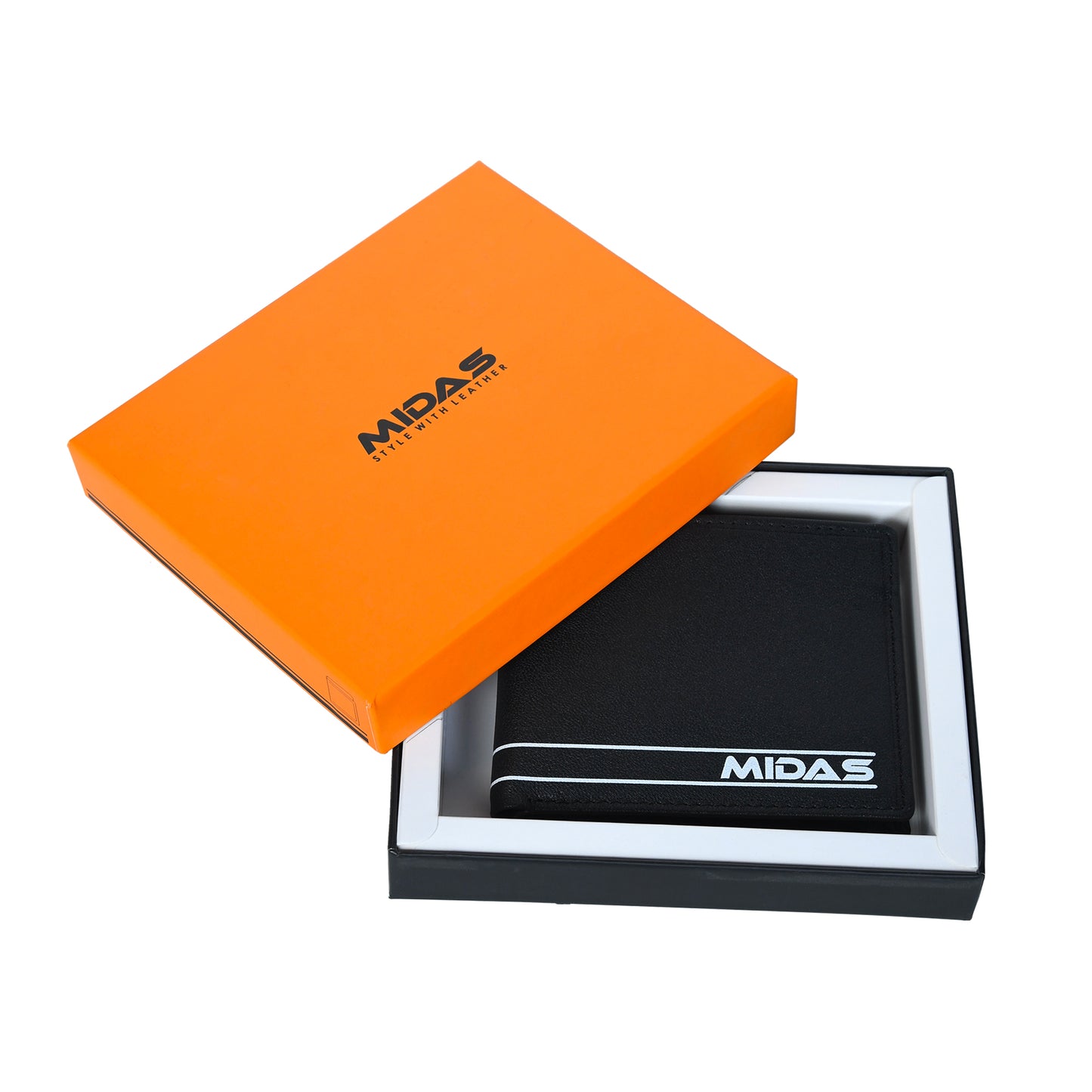 Midas Printed Formal Wallet