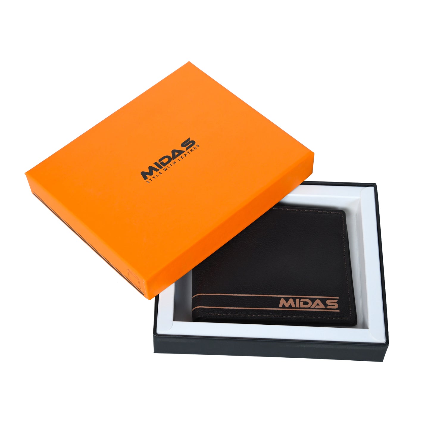 Midas Printed Formal Wallet