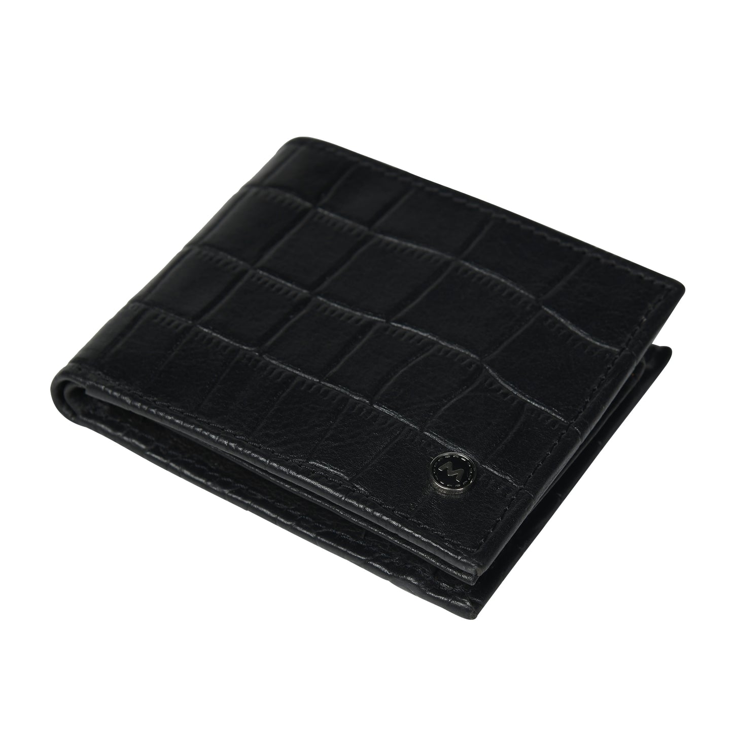 Men Crocodile Texture Leather Wallet
