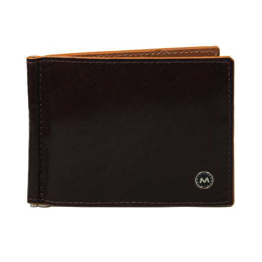Brown Handmade Leather Wallets Front Photo