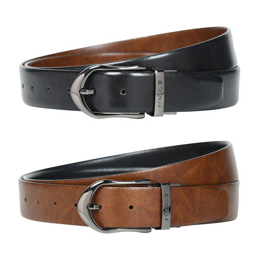 Men’s Belt & Wallet Premium Leather Combo Gift Pack