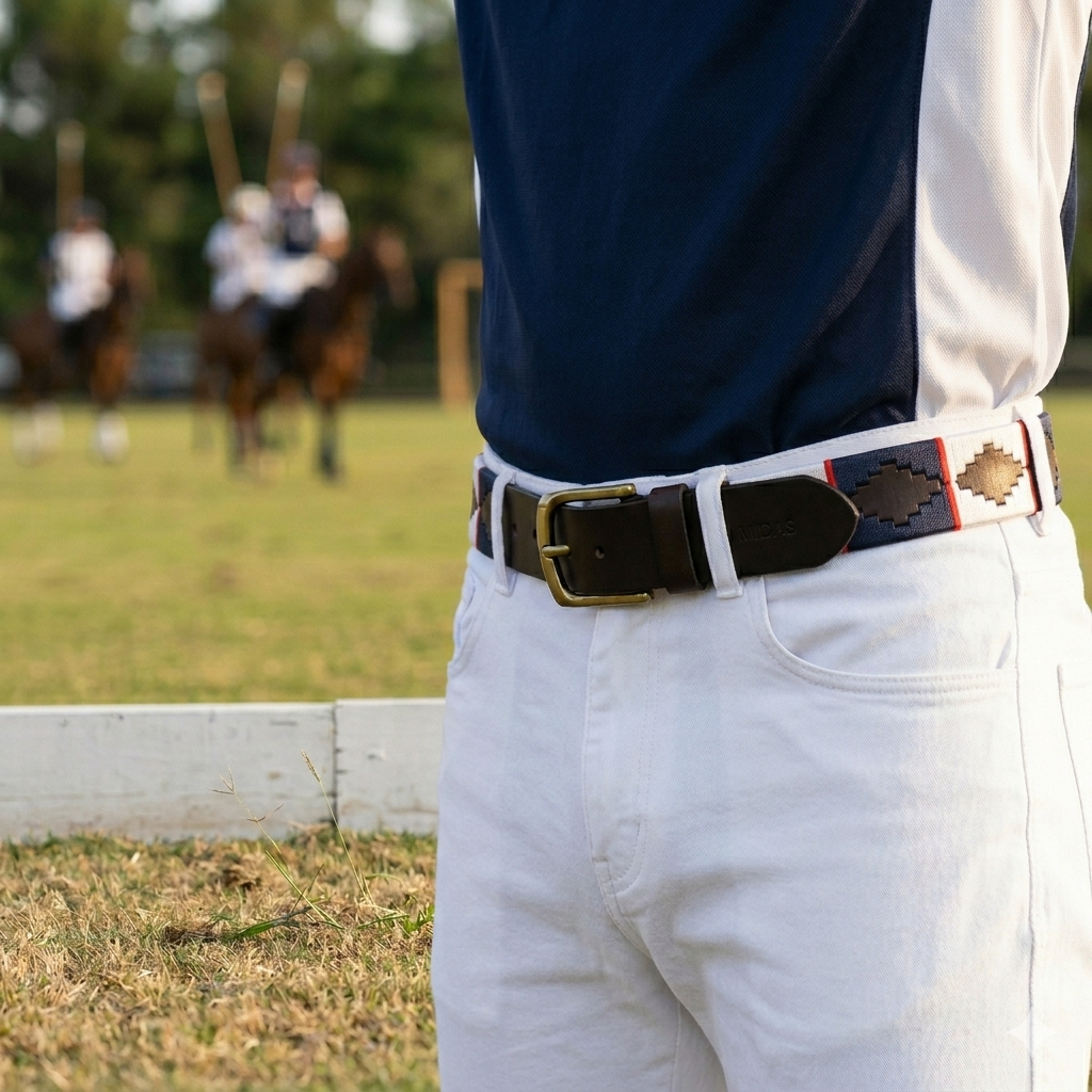 Polo Design Premium Leather Belt
