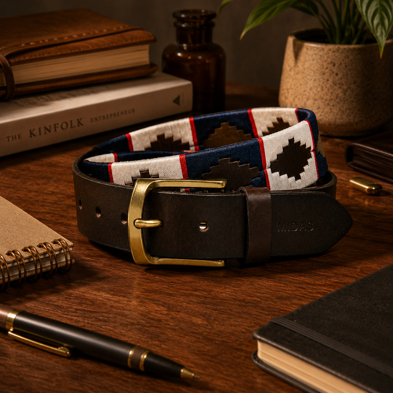 Polo Design Premium Leather Belt
