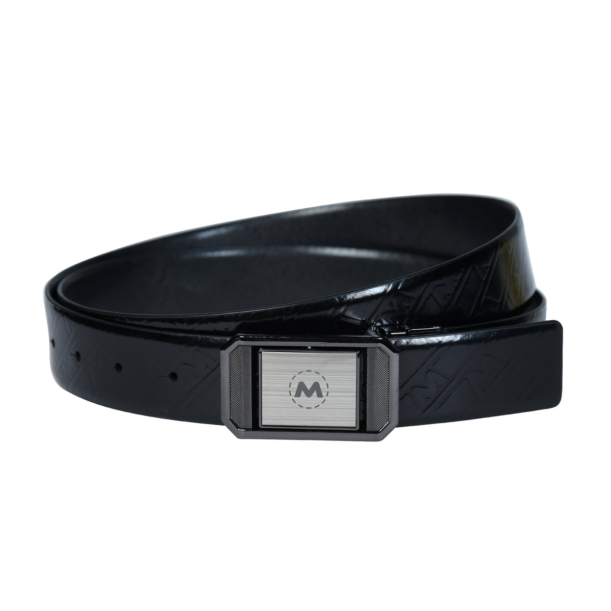 Premium Spanish Leather Reversible Belt with Rotating Buckle