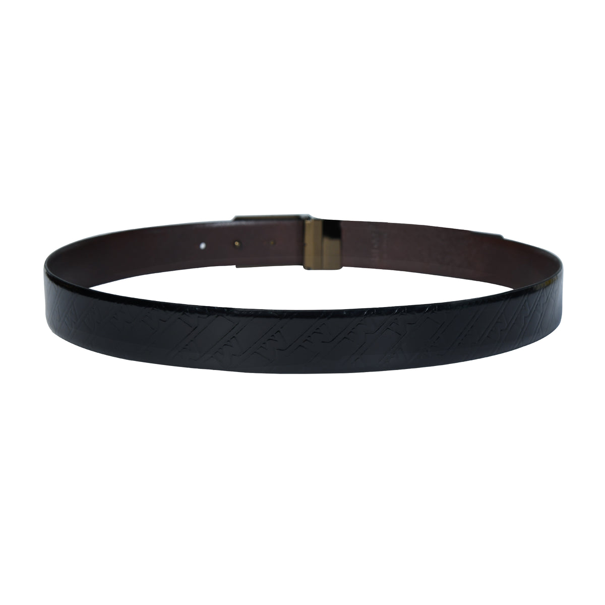 Premium Spanish Leather Reversible Belt with Rotating Buckle