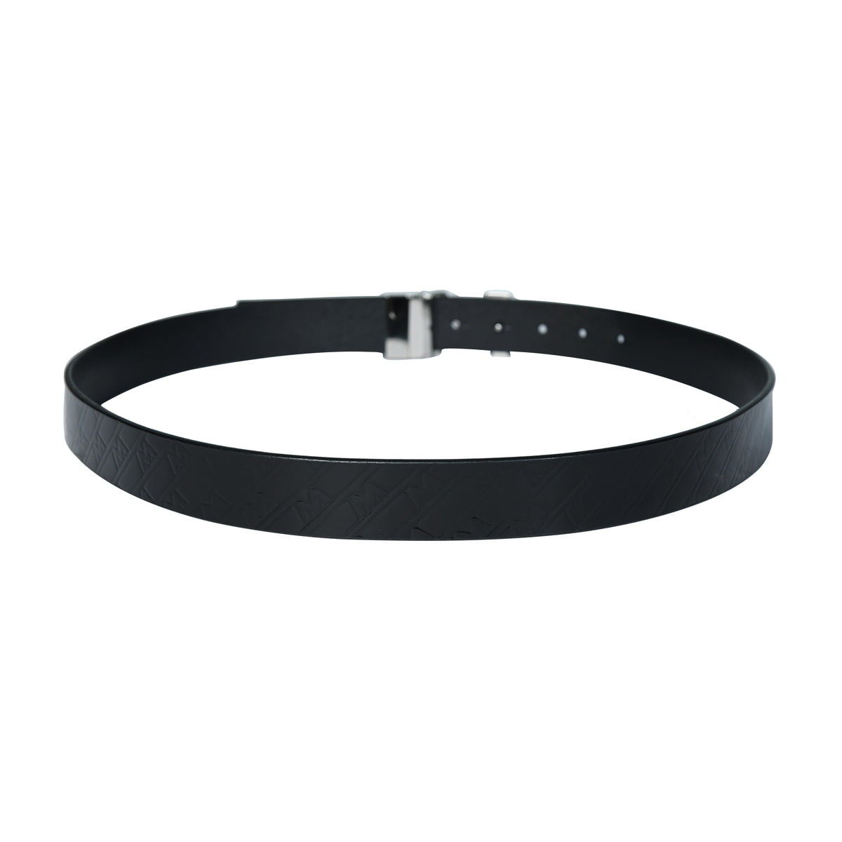 Premium Spanish Leather Belt for Men – Reversible Black & Brown - Black & Black