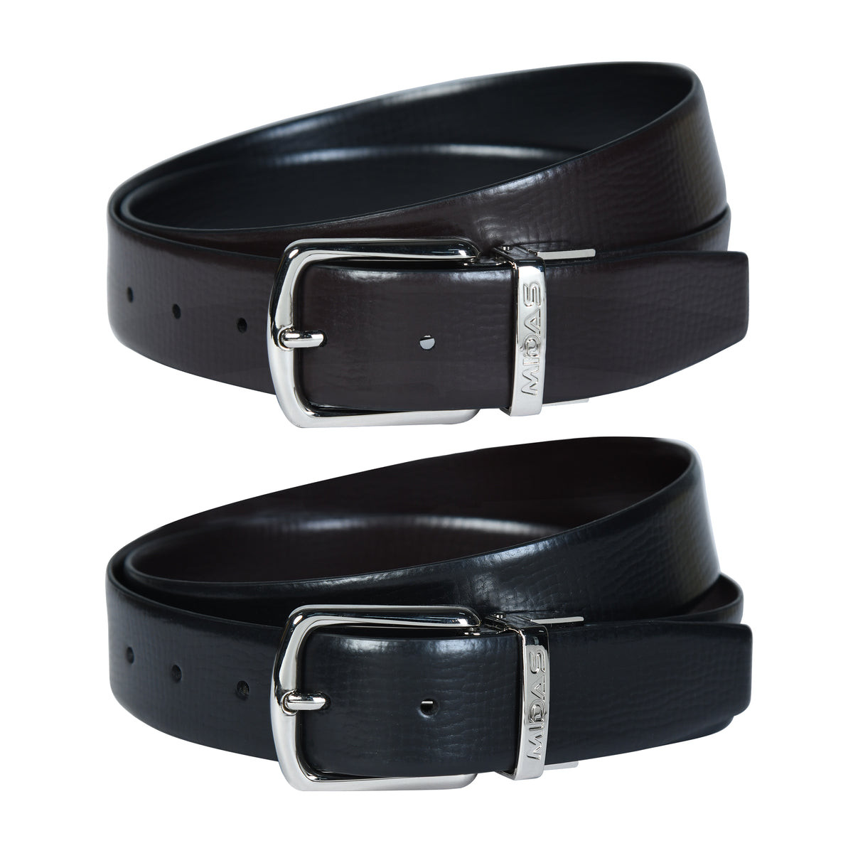 Premium Spanish Leather Reversible Belt