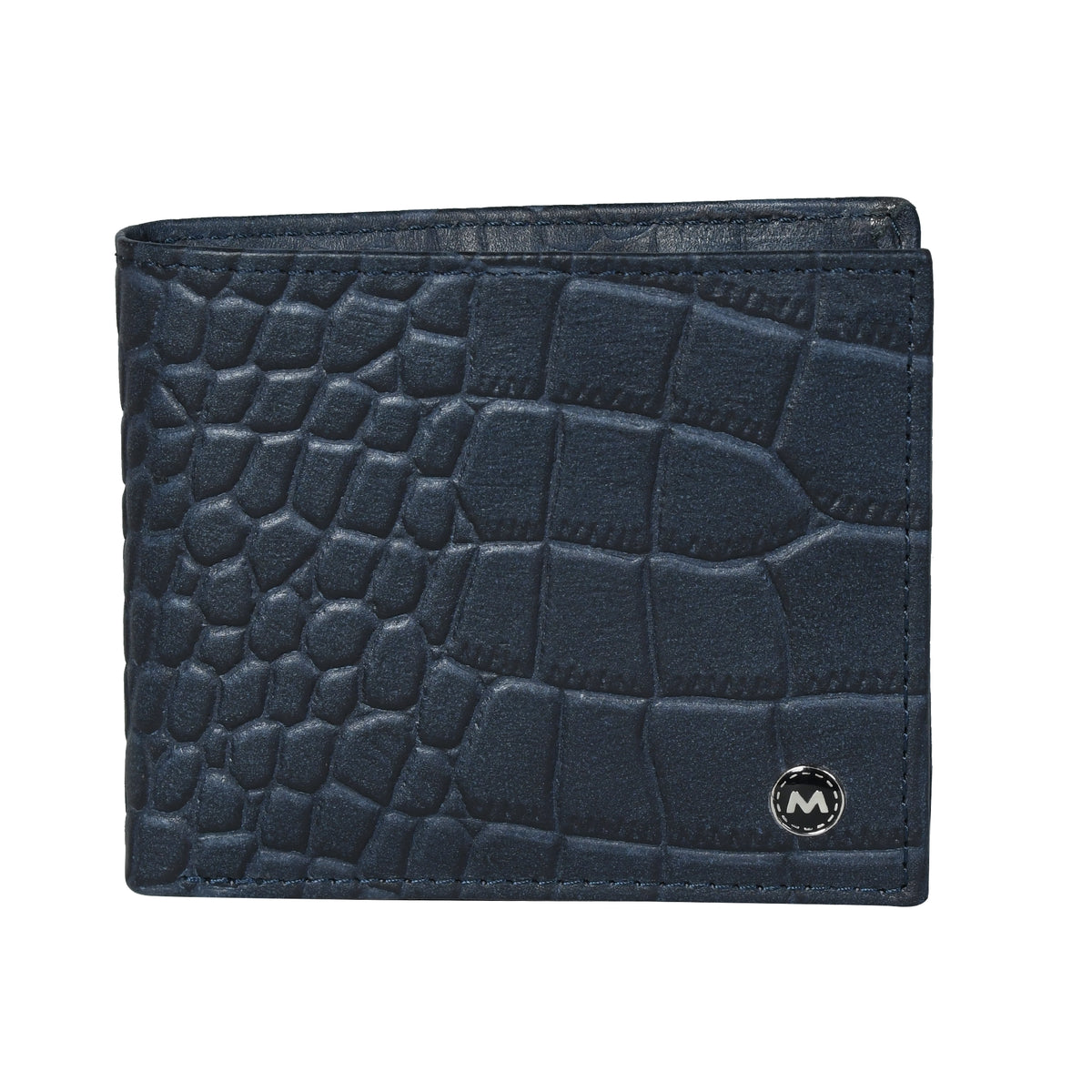 Men Crocodile Texture Leather Wallet