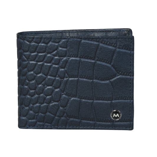 Men Crocodile Texture Leather Wallet