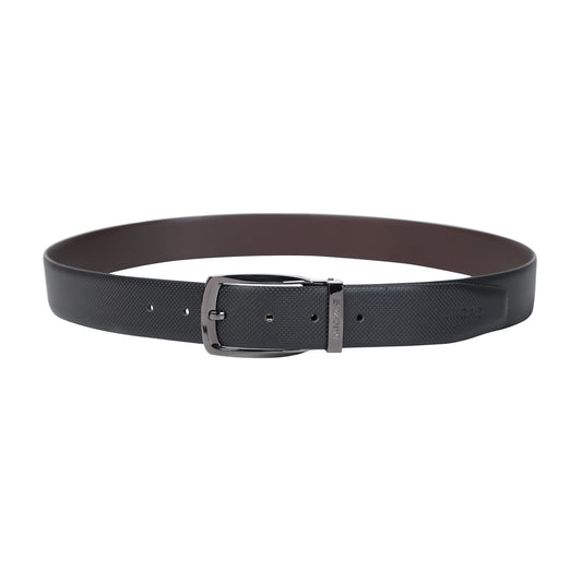 Midas Premium Reversible Leather Belt With Premium Buckle