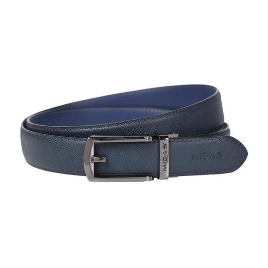 No Hole Leather Belt