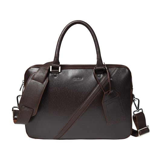 Men Leather Sleek Laptop Bag