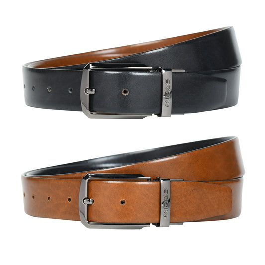 Men’s Belt & Wallet Premium Leather Combo Gift Pack