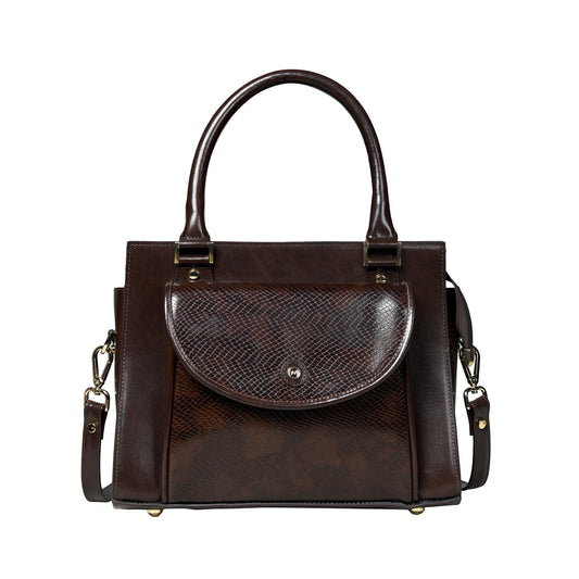 Ladies Premium Leather Hard Handbag