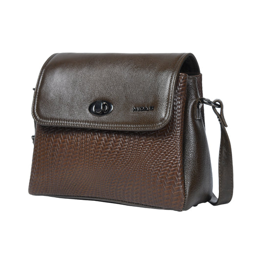 Ladies Leather Sling Bag