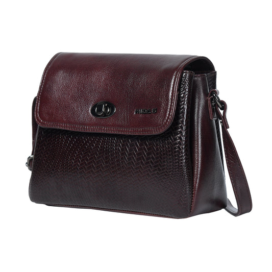 Ladies Leather Sling Bag