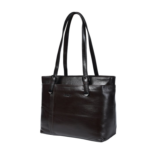 Ladies Leather Tote Bag