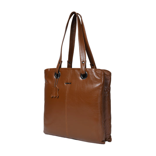 Ladies Leather Tote Bag